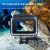 BTG Waterproof Case for DJI OSMO Action 5 Pro/4/3 Camera Accessories Dive Case Underwater Housing Shell Cage Deep Diving Scuba Snorkeling Swimming view 4