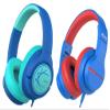 iClever HS26 & HS19 Kids Headphones Wired Bundles-Comfortable Fit, Stereo Sound, Foldable, Adjustable Headband, Childrens Headphones for iPad Tablet Home School Travel view 1