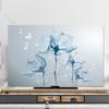 GSGC TV Cover TV Dust Cover 32 Inch- 80 Inch Waterproof Dustproof Sunproof Fabric Home Television Display Protective Cover TV/Computer Hanging Curved Screen Desktop Living Room Art Decoration Cover view 1