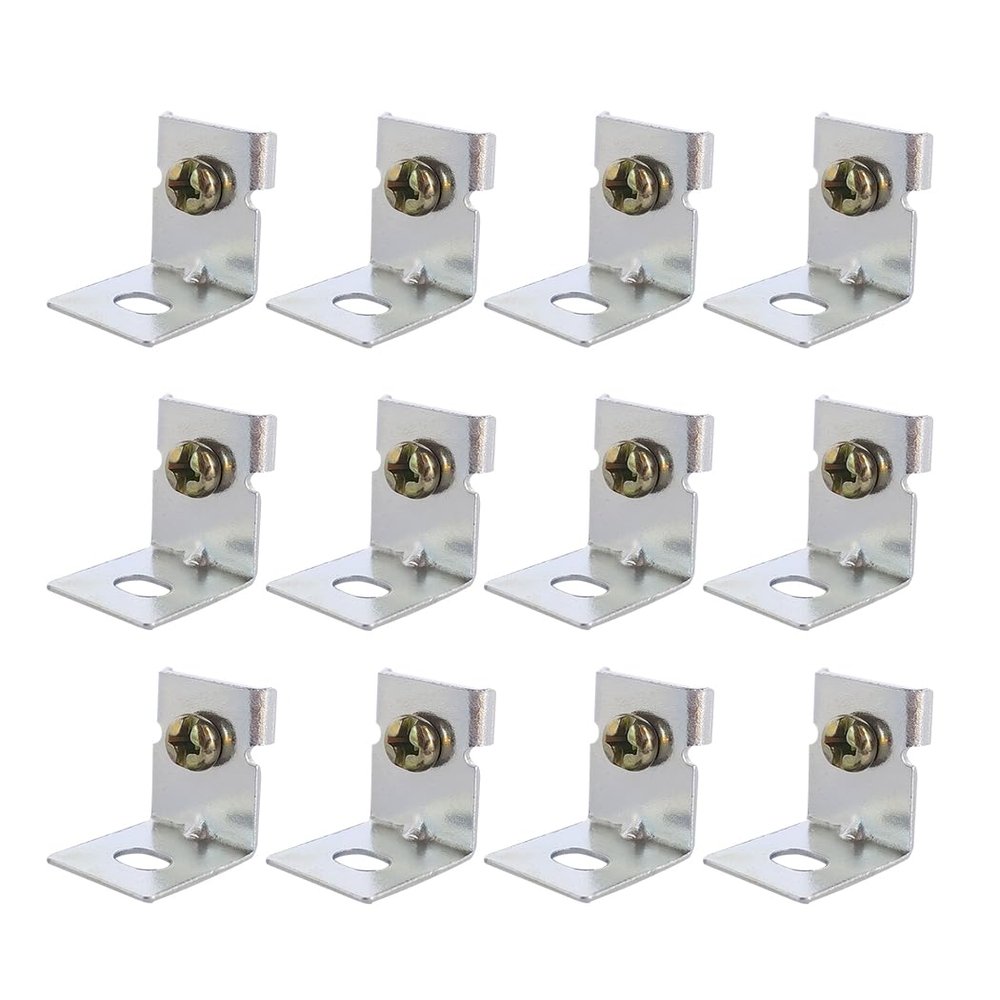 12pcs MHS012 Power Supply Fixing Bracket, Switching Power Supply Mounting Brackets, Switching Power Supply Fixing Bracket Kit