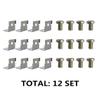 12pcs MHS012 Power Supply Fixing Bracket, Switching Power Supply Mounting Brackets, Switching Power Supply Fixing Bracket Kit view 3