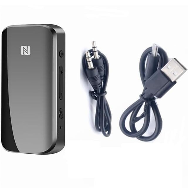 YuYue Electronic Bluetooth 5.0 Aux Adapter Wireless Dongle NFC TF Card 3.5mm Jack Handsfree for TV PC Speaker Car Kit Audio Receiver Transmitter
