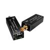 Zhpuostd HD-SDI to Fiber Converter, Uncompressed Optical Extender Kit for Security Camera CCTV Video, Support 1080P Over Single-Mode SMF up to 20km, Mini Design with Type-C Power, a Pair view 1