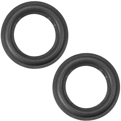 XYWHPGV 4.5" 4.5" Speaker Foam Edge Wraparound Rings Speaker Repair Replacement Parts or DIY 2pcs(c1a96 95994 a5d0f 74fc7 f9201 386ac