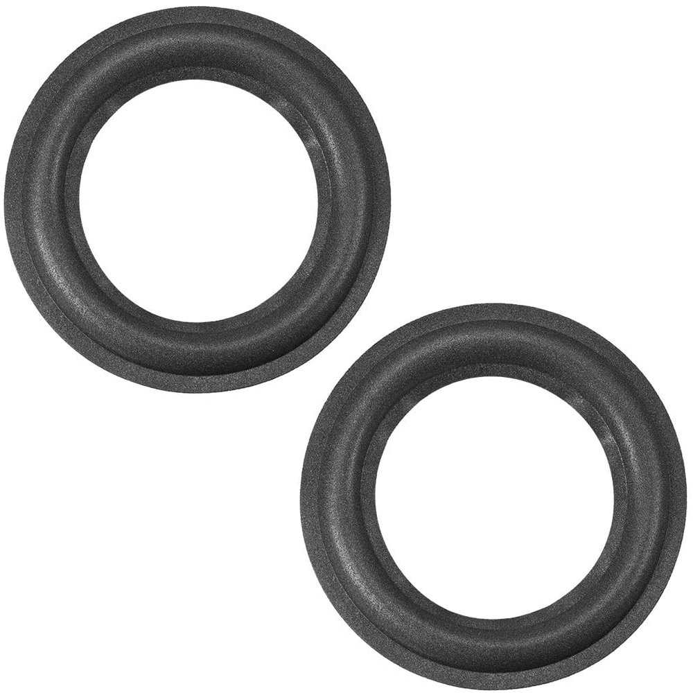 XYWHPGV 4.5" 4.5" Speaker Foam Edge Wraparound Rings Speaker Repair Replacement Parts or DIY 2pcs(c1a96 95994 a5d0f 74fc7 f9201 386ac