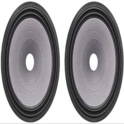 XYWHPGV 10 inches Paper Speaker Cone Subwoofer Drum Ripple Paper 1.4 inches Coil Diameter with 2 Cloth Surround Purple Grey 2 Pcs(88d68 95753 fa2fe b1372 f6ced 9c64d