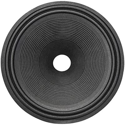 XYWHPGV 10 inches Paper Speaker Cone Subwoofer Drum Ripple Paper 1.4 inches Coil Diameter with 2 Cloth Surround Black(608f9 d0e33 acc0b 6225e 5f1b4 40726