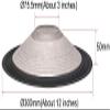 XYWHPGV 12 Inches Paper Speaker Cone Subwoofer Drum Dot Paper 3 Inch Coil Diameter 2 Inch Depth with 3 Cloth Surround(49a43 778cb 515e0 f3287 ca102 79622 view 2