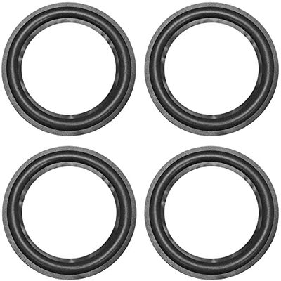 XYWHPGV 5.5 inches 5.5 inch Speaker Foam Edge Surround Ring Replacement Parts for Speaker Repair or DIY 4pcs(82853 4ed6e 28c85 755b4 b9968 b530b