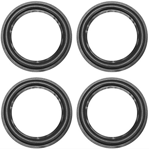 XYWHPGV 5.5 inches 5.5 inch Speaker Foam Edge Surround Ring Replacement Parts for Speaker Repair or DIY 4pcs(82853 4ed6e 28c85 755b4 b9968 b530b