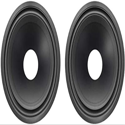 XYWHPGV 6.5 inches Paper Speaker Cone Subwoofer Cones Drum Paper 1.5 inches Voice Coil Diameter with Rubber Surround Black 2 Pcs(7dac4 40c6a 34db8 faebc 1334e bdf11