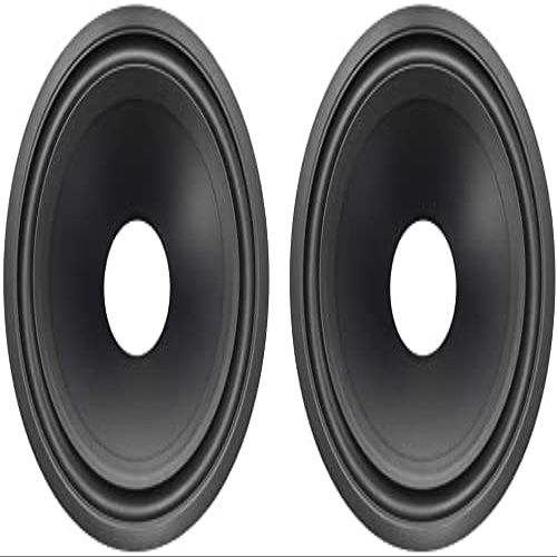 XYWHPGV 6.5 inches Paper Speaker Cone Subwoofer Cones Drum Paper 1.5 inches Voice Coil Diameter with Rubber Surround Black 2 Pcs(7dac4 40c6a 34db8 faebc 1334e bdf11