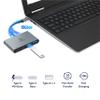 Akasa USB C Hub Typ C, Aluminium 4 in 1 USB C 100 W PD mit 10 Gbps High Speed Transfer, 2 x USB-A Data Ports, 1 x USB 3.0 PD und 1 x USB Ports, untersttzt Macbook, iPad, PC and More, AK-CBCA31-18BK view 3