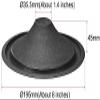 XYWHPGV 8 inches Paper Speaker Cone Subwoofer Drum Paper 1.4 inches Coil Diameter with Foam Surround Black 2 Pcs(54e6c 348f3 6b7bf 3a1b9 9c7c8 26d15 view 2