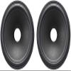 XYWHPGV 8 Inch Paper Speaker Cone Subwoofer Speaker Drum Paper 1.5 Inch Coil Diameter with Black Rubber Surround Material 2pcs(3e540 e8e49 0f454 abbfa 24be view 1