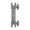 FANAUE Double Socket Arm Medium Arm Compatible,Full Length 5.9" with B Size 1" Ball Components for RAM Mounts (DA-150PRO) view 1