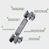 FANAUE Double Socket Arm Medium Arm Compatible,Full Length 5.9" with B Size 1" Ball Components for RAM Mounts (DA-150PRO) view 3