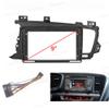 9'' Car Radio Stereo Fascia Frame Panel Trim Bezel with Power Harness for Kia K5 Optima 2011 12 13 Dash Mounting Frame view 4