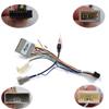 9'' Car Radio Stereo Fascia Frame Panel Trim Bezel with Power Harness Cable for Honda Civic (EJ/EK/EM) 1995-2001 Mounting Kit LHD view 3