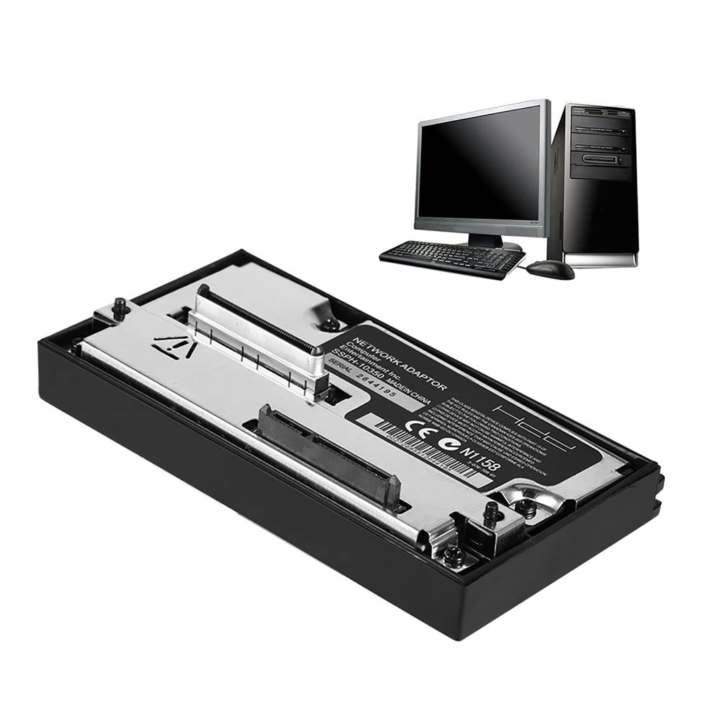 Adapter for 2 Console, Supports up to 2TB HDD, Anti Jamming and Interference Reduction, HASLProcess Sata