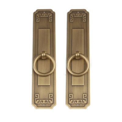 Vintage Cabinet Knobs, Brass Cupboard HandlesHardware Cupboard KnobsDoor Handle Embossed Copper Cabinet Door and Window Handle Shoe Cabinet Wardrobe Vintage Copper Handle (Size : L) (Size : XL)
