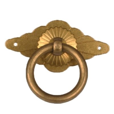 Vintage Cabinet Knobs, Brass Cupboard HandlesHardware Cupboard KnobsDrawer Ring Handle Diamond-Shaped Pure Copper Wardrobe Door Chinese Medicine Cabinet Copper Handle Shoe Cabinet Copper Ring Handle