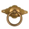 Vintage Cabinet Knobs, Brass Cupboard HandlesHardware Cupboard KnobsDrawer Ring Handle Diamond-Shaped Pure Copper Wardrobe Door Chinese Medicine Cabinet Copper Handle Shoe Cabinet Copper Ring Handle view 1