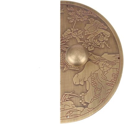 Vintage Cabinet Knobs, Brass Cupboard HandlesHardware Cupboard KnobsTraditional Classical Round Solid Door Paired Handle Door Door Copper Handle Antique Lattice Door Pure Copper Handle (Size : 24cm)
