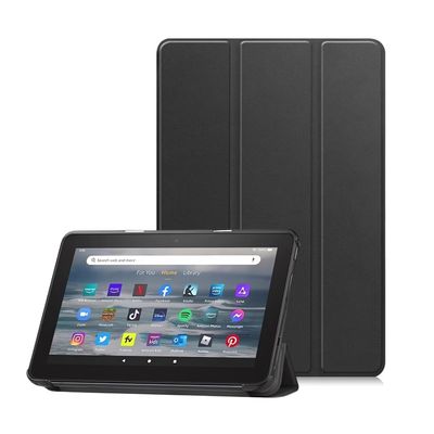 Stianiiie Case for Amazon Fire 7 Tablet (2022 Release-12th Gen) 7" Premium PU Leather Cover/Fire 7 Case