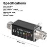 Irfora LED SWR Meter, 3-30MHz Frequency,Shortwave Standing Waves Indicator,SWR Meter,SWR Meter for cb Radio,SWR Meter for gmrs Radio view 4