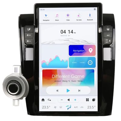 NAKEVICH 13.6 Inch Qualcomm Android Car Radio for Toyota Tundra 2007-2013 Sequoia 2008-2018 Stereo Tesla Style Dash IPS Touch Screen Android Auto GPS Navi Head Unit Audio Multimedia Player 8+128GB