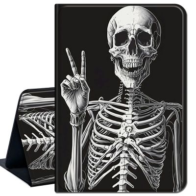 Case for 6" All-New Kindle (11th Generation, 2022 Release),Slim Lightweight Smart Shell Stand Cover with Auto Wake/Sleep for Kindle 2022 e-Reader,Rock Skeleton