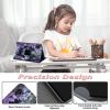 Case for 6" All-New Kindle (11th Generation, 2022 Release),Slim Lightweight Smart Shell Stand Cover with Auto Wake/Sleep for Kindle 2022 e-Reader,Cute Black Cat Flower view 3