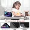 Case for 6" All-New Kindle (11th Generation, 2022 Release),Slim Lightweight Smart Shell Stand Cover with Auto Wake/Sleep for Kindle 2022 e-Reader,Blue Pink Roses Butterfly view 3