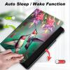 Case for 6" All-New Kindle (11th Generation, 2022 Release),Slim Lightweight Smart Shell Stand Cover with Auto Wake/Sleep for Kindle 2022 e-Reader,Hummingbird Red Flower view 4