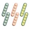 COOCAT Cute Pea Cable Clips, USB Cable Organizer, Charging Cord Holder, Wire Management for Car Office Desk Workbench Bedroom Bedside Nightstand (6-Pack) view 1