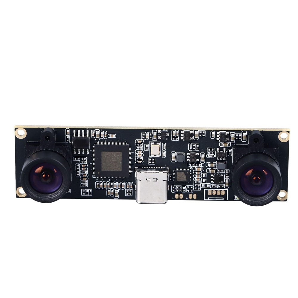 1MP USB Camera Module 720P 3D Reconstruction VR Wide Angle Binocular Webcam Board