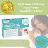 SKYLA HOMES Magnetic Cabinet Locks Baby Proofing Child Safety - The Safest Quickest and Easiest Multi-Purpose 3M Adhesive Child Proof Latches, No Screws or Tools Needed (4 Pack) view 3