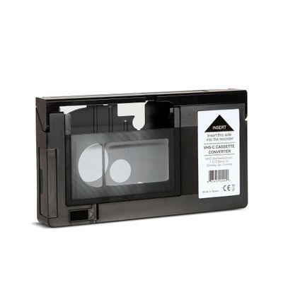 Original Factory Sealed My Needle Store Cassette Adapter for Camcorders SVHS VHS-C to VHS Ideal for VCR Player, VHS Tapes, Video Cassette Player and VHS to Digital Converting.