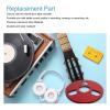 10.5 Inch Empty Reel, Aluminum Alloy Opening Machine Parts Takeup Reel for Nab Reel to Reel Tape Recorder with 3 Hole Wind Resistance Yellow view 3