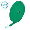 InstallerParts Cable Management Hook and Loop Strap Tape, 50 Ft, 0.8'', Green, 5 Pack view 2