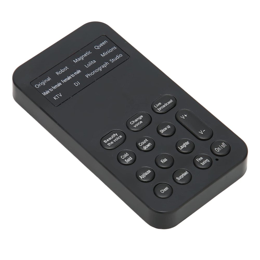 DAUZ Mini Voice Changer, Adjustable Multifunctional Portable 8-Effect Voice Changer Device for Phone Calls, DAUZfcn3eg2oy6