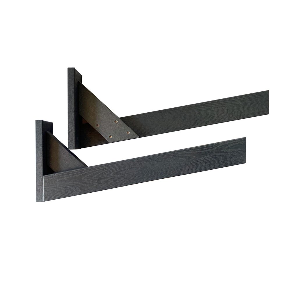 ReRackiT - Wall Mounted Poly Ski & Board Racks - Rack For Wakeboards, Water/Downhill/Cross Country Skis, Snowboards, Skateboards - Watersports or Winter Sports Gear Organization System