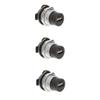 3pcs Professional USB 2.0 Extender USB Adapter Female to Female Coupler view 1
