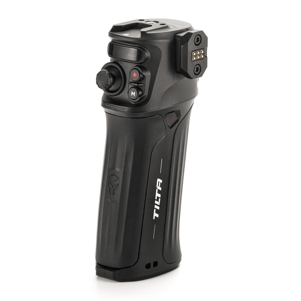 Tilta Nucleus Nano II Control Handle | Control for Nano II, M and Nano | Dual Motor Control | Power Nano II Hand Wheel | Mounting Points for Shoulder Rig or Monitor | Gimbal Ready WLC-T05-CH