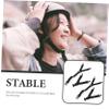 OSALADI 20pcs Industrial Construction Hat Chin Strap Elastic Chin Band and Cup for Safety Workers Men Random Color view 2
