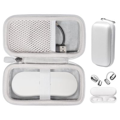 CaseSack Open Ear Headphones Case for Oladance OWS 2, OWS 1 Open Ear Headphones (Not fit for charger case) (Gray)