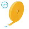 InstallerParts Cable Management Hook and Loop Strap Tape, 50 Ft, 0.8'', Yellow, 5 Pack view 2