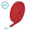 InstallerParts Cable Management Hook and Loop Strap Tape, 50 Ft, 0.8'', Red, 5 Pack view 2