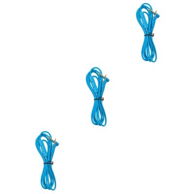 3pcs Headphone Extension Cable Decorative Audio Cable Wire Noise Reduction Replacement Cord Headphones School Use Compatible